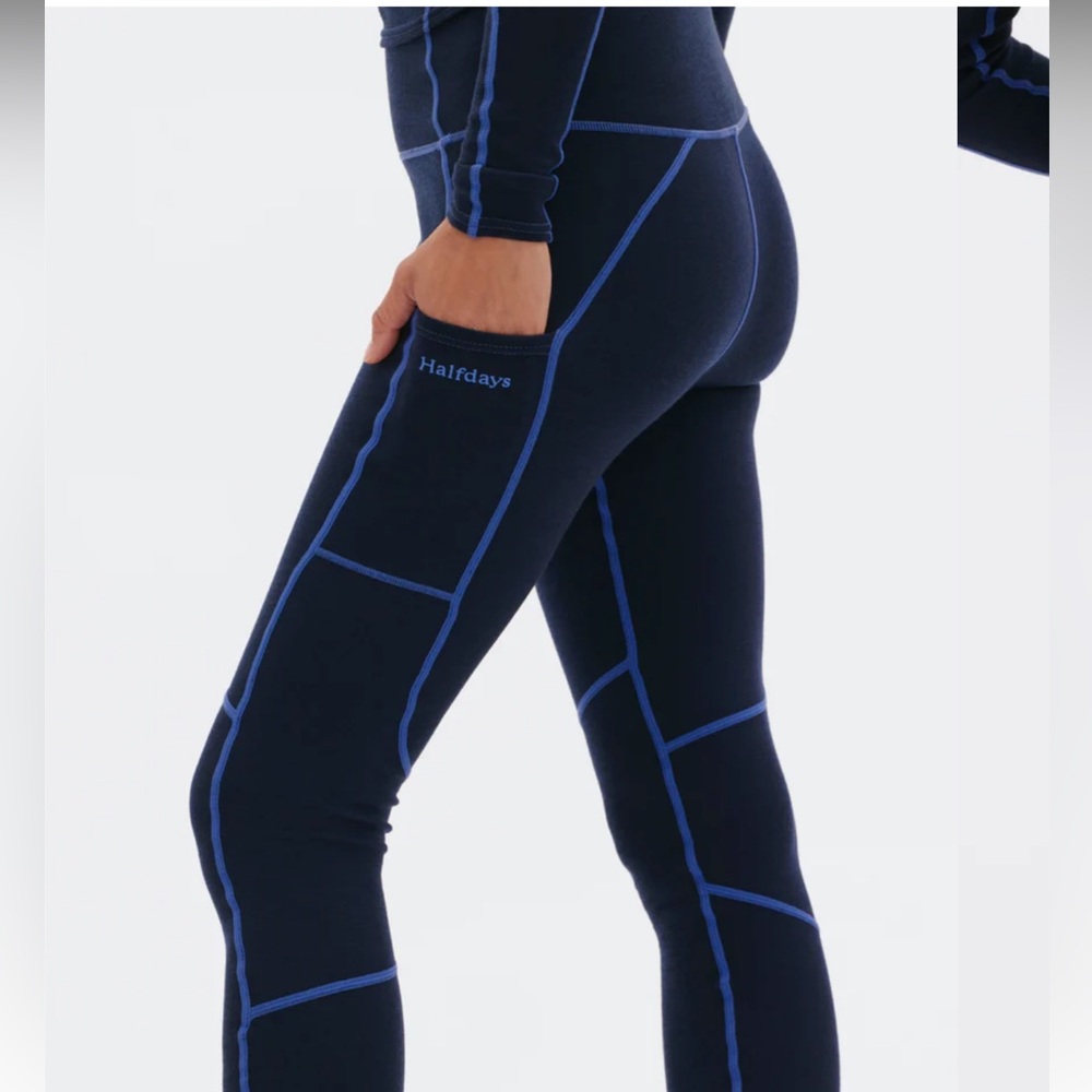 Halfdays Merino Hallie Midweight Wool Leggings